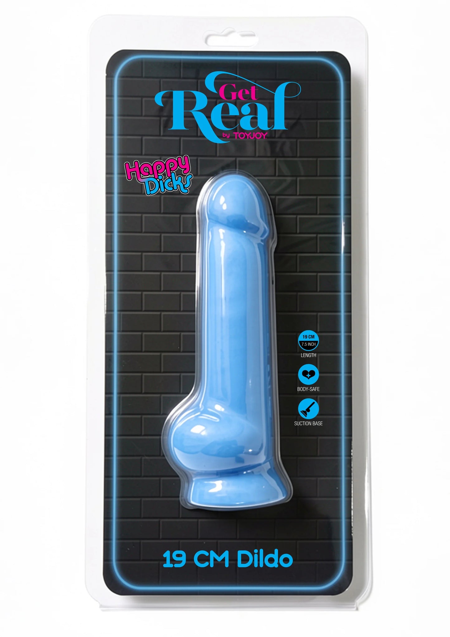 Beste vandaag nog: Happy Dicks Dildo PVC 19 cm - bij Happytoys Sexshop: online sex shop for Feeling Happy & Easy 😊