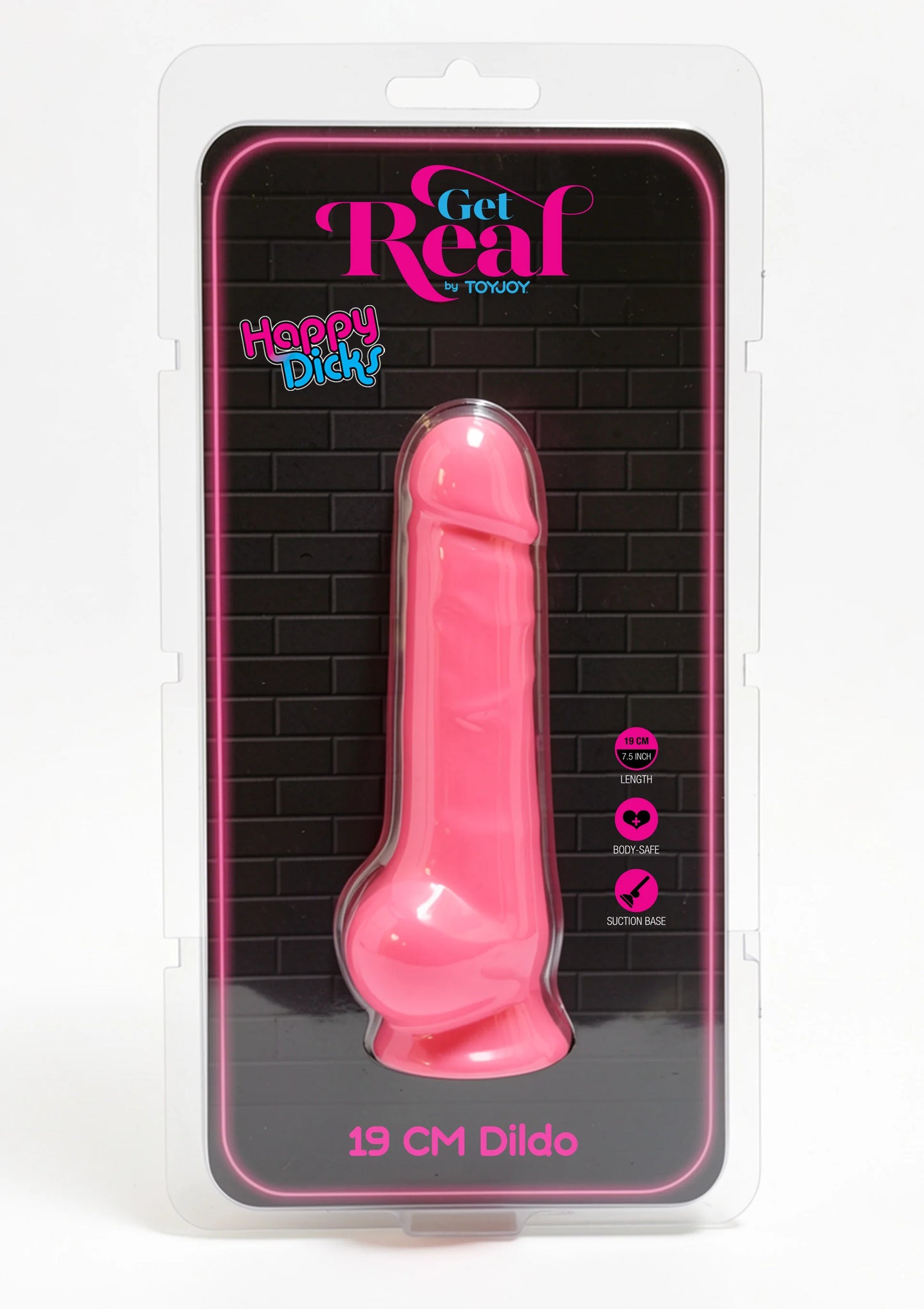 Bestel: Happy Dicks Dildo PVC 19 cm - bij Happytoys: de erotische sex webshop | liever Happy dan Easy ⭐⭐⭐⭐⭐