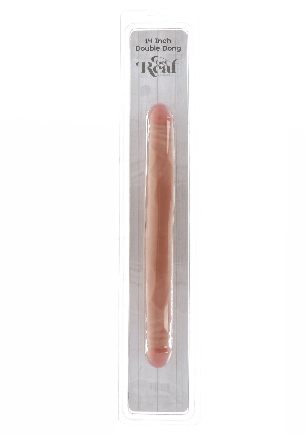 Beste vandaag nog: Double Dong PVC 35 cm by ToyJoy Get Real - bij Happytoys Sexshop: online sex shop for Feeling Happy & Easy 😊