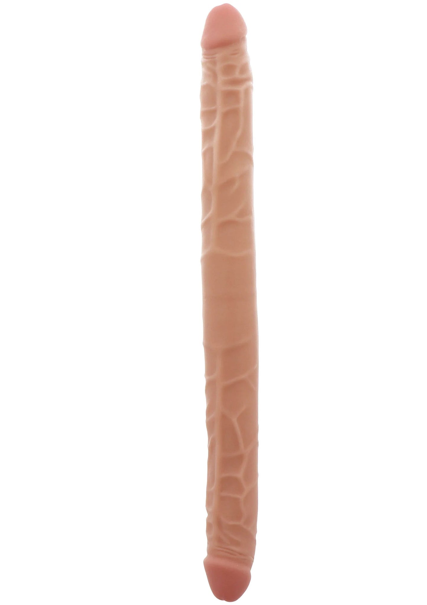 Bestel: Double Dong PVC 40 cm - bij Happytoys: de erotische sex webshop | liever Happy dan Easy ⭐⭐⭐⭐⭐ - Default Title - 10186 - SKIN