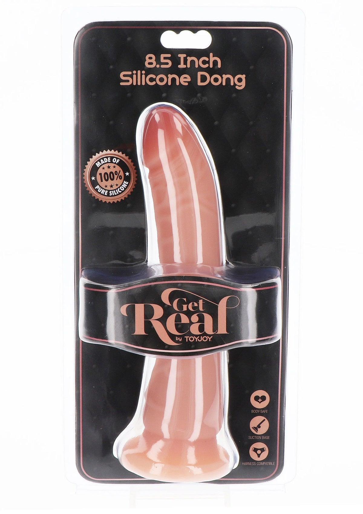 Beste vandaag nog: Get Real Silicone Dong 8.5' by ToyJoy - bij Happytoys