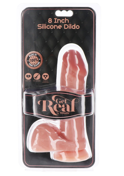 Beste vandaag nog: Dildo Silicone 20 cm by ToyJoy - bij Happytoys Sexshop: Toys for Feeling Happy & Easy 😊