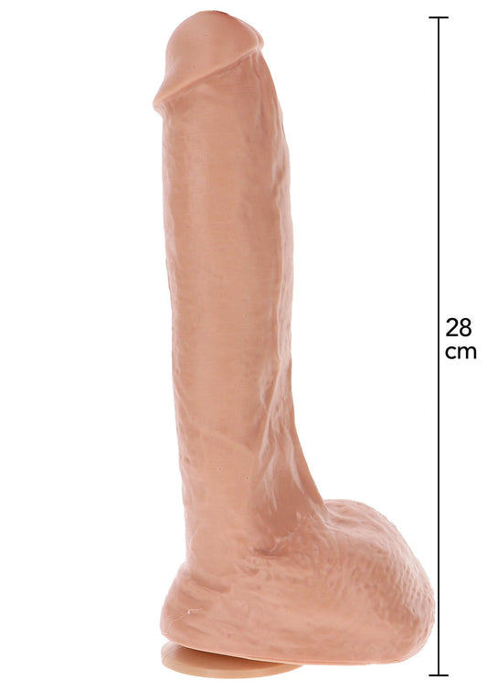 Beste vandaag nog: Extreme XXL Dildo PVC 28 cm - bij Happytoys Sexshop: online sex shop for Feeling Happy & Easy 😊 - Default Title - 10207 - SKIN