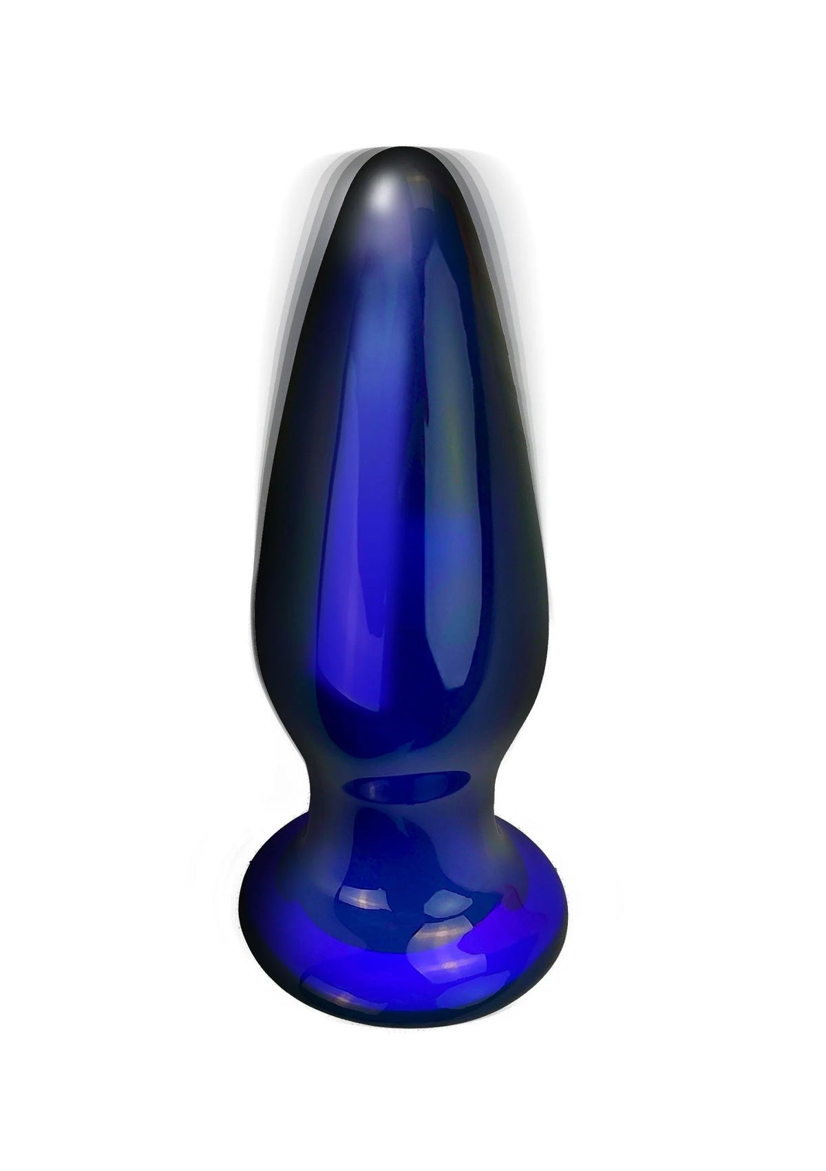Beste vandaag nog: Shining Vibrating Glass Plug - bij Happytoys Sexshop: online sex shop for Feeling Happy & Easy 😊 - Default Title - 10216 - BLUE