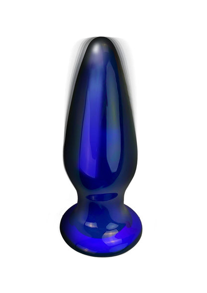 Beste vandaag nog: Shining Vibrating Glass Plug - bij Happytoys Sexshop: online sex shop for Feeling Happy & Easy 😊 - Default Title - 10216 - BLUE