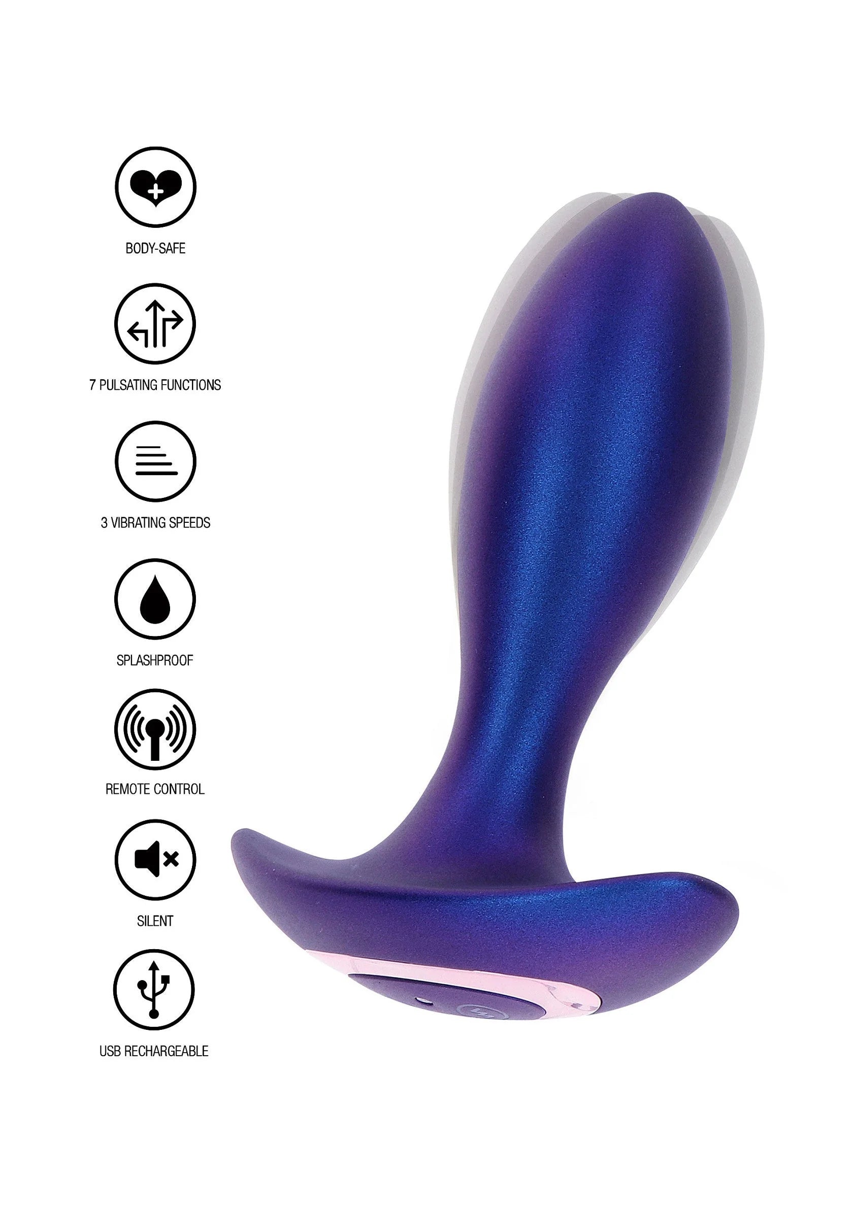 Beste vandaag nog: The Brave Vibrating Anal Plug - bij Happytoys Sexshop: online sex shop for Feeling Happy & Easy 😊