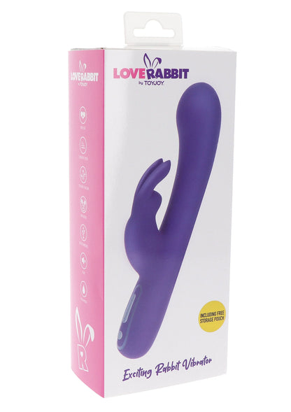 Beste vandaag nog: Love Rabbit Exciting Rabbit Vibrator by ToyJoy - bij Happytoys