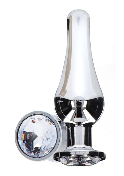 Beste vandaag nog: Diamond Bum Bijou Small by ToyJoy Anal Play - bij Happytoys Sexshop: online sex shop for Feeling Happy & Easy 😊 - Default Title - 10270 - SILVER