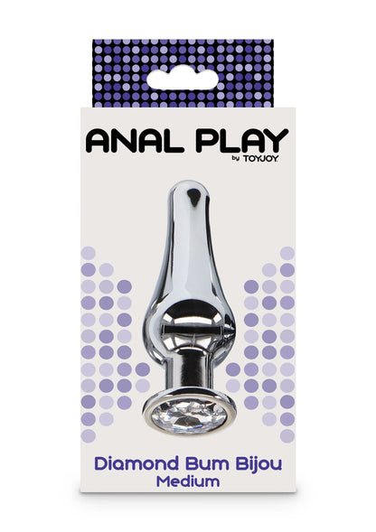 Beste vandaag nog: Diamond Bum Bijou Medium - bij Happytoys Sexshop: online sex shop for Feeling Happy & Easy 😊