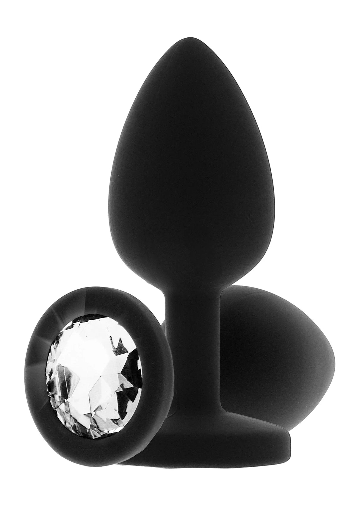 Beste vandaag nog: Diamond Booty Jewel Medium by ToyJoy - bij Happytoys Sexshop: Toys for Feeling Happy & Easy 😊 - Default Title - 10294 - BLACK