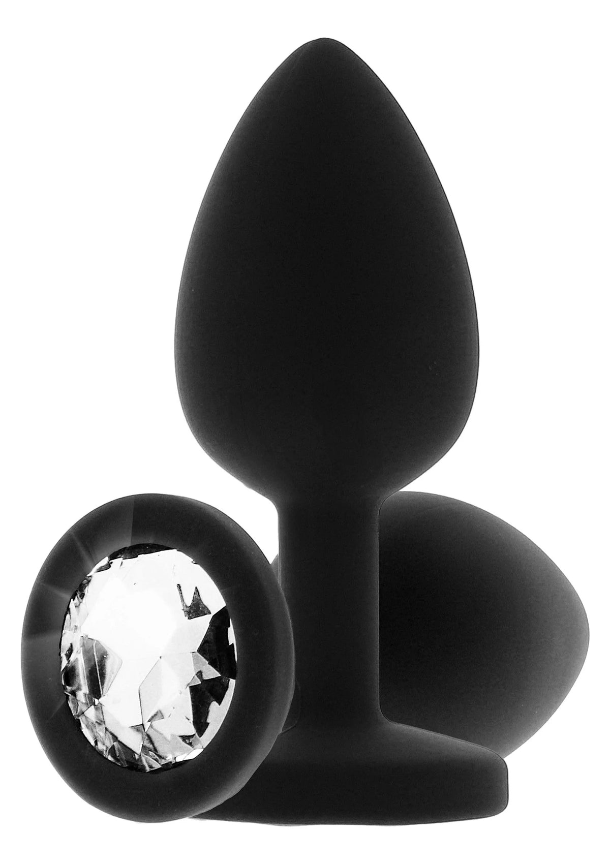 Beste vandaag nog: Diamond Booty Jewel Large - bij Happytoys Sexshop: online sex shop for Feeling Happy & Easy 😊 - Default Title - 10295 - BLACK