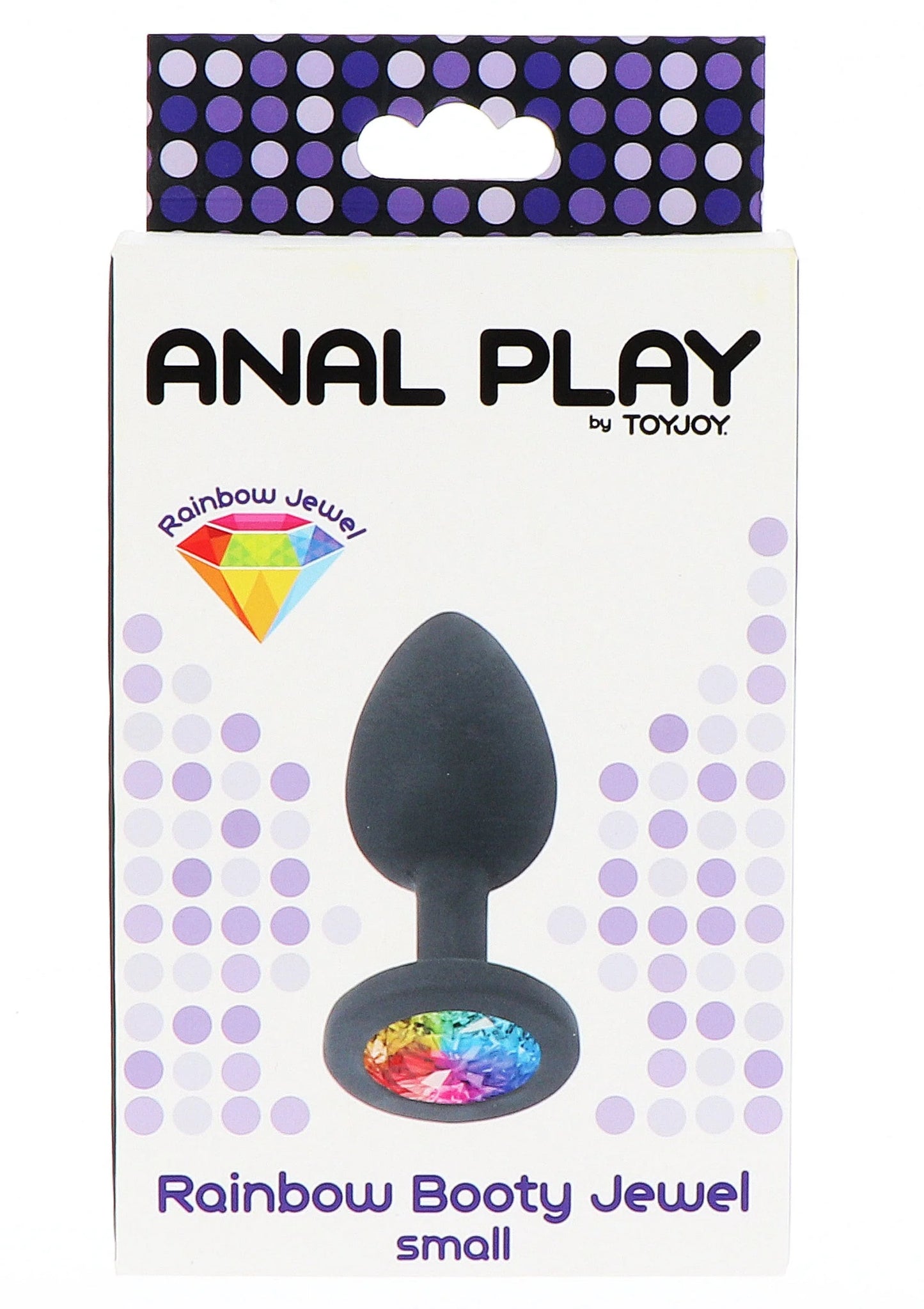 Beste vandaag nog: Rainbow Booty Jewel Small - bij Happytoys Sexshop: online sex shop for Feeling Happy & Easy 😊
