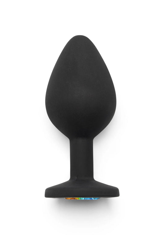 Beste vandaag nog: Rainbow Booty Jewel Medium - bij Happytoys Sexshop: online sex shop for Feeling Happy & Easy 😊