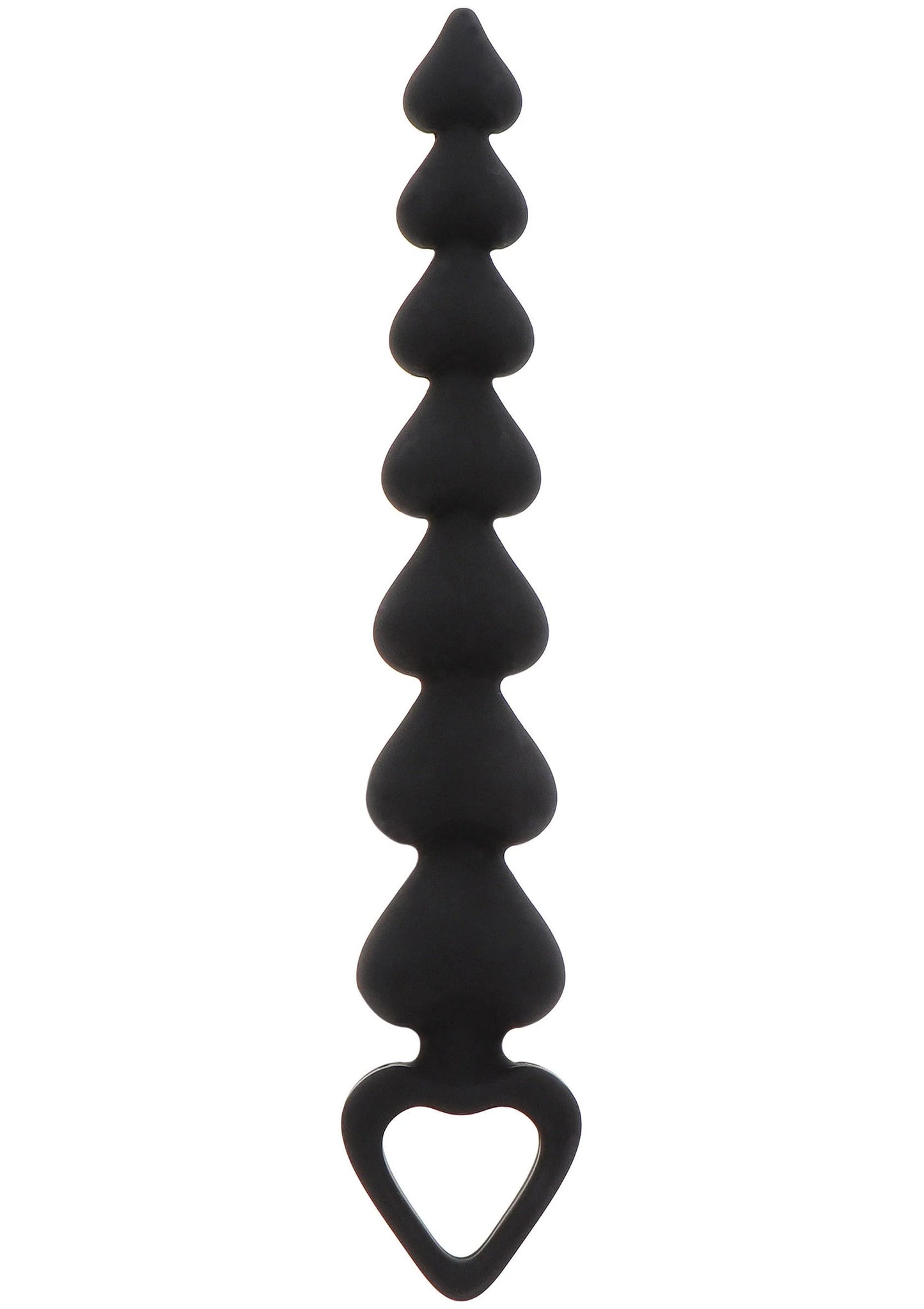 Beste vandaag nog: Heart Beads - bij Happytoys Sexshop: online sex shop for Feeling Happy & Easy 😊 - Default Title - 10299 - BLACK