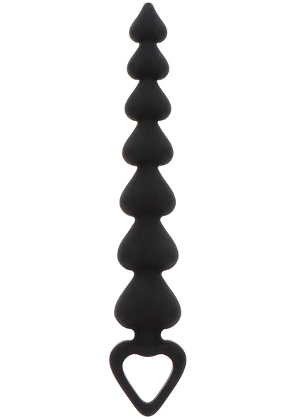 Beste vandaag nog: Heart Beads - bij Happytoys Sexshop: online sex shop for Feeling Happy & Easy 😊 - Default Title - 10299 - BLACK