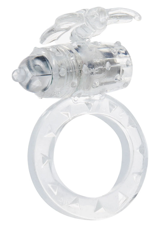 Beste vandaag nog: Flutter Ring Vibrating - bij Happytoys Sexshop: online sex shop for Feeling Happy & Easy 😊 - Default Title - 10308 - CLEAR