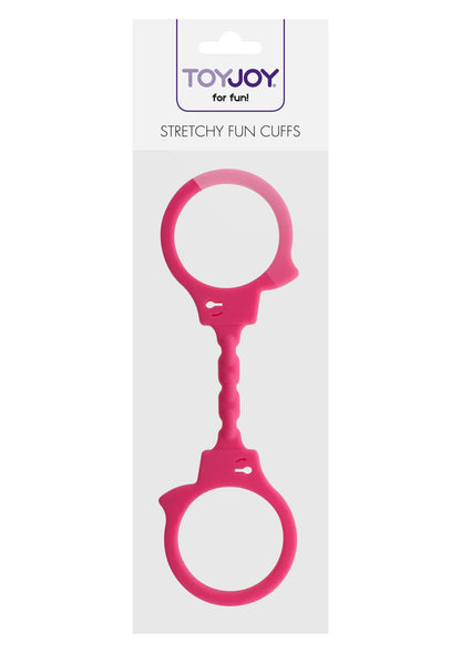 Beste vandaag nog: Stretchy Fun Cuffs by ToyJoy - bij Happytoys Sexshop: Toys for Feeling Happy & Easy 😊