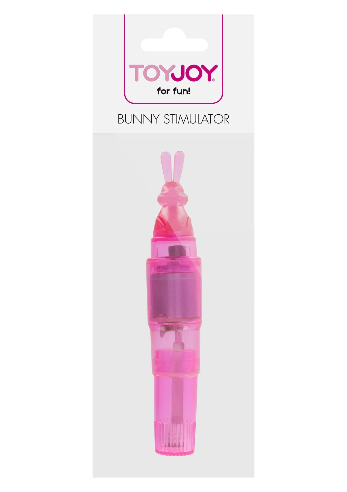 ToyJoy Bunny stimulator doos met roze konijn-stimulator en konijnvormig opzetstuk