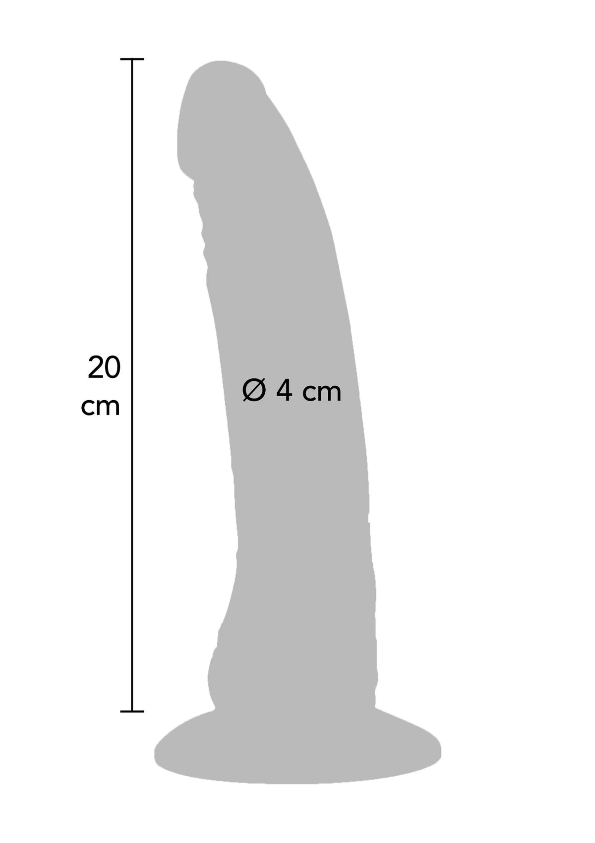 Beste vandaag nog: Classics Captain Cock 20 cm Dong by ToyJoy - bij Happytoys