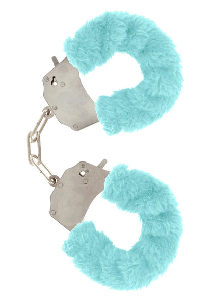 Beste vandaag nog: Furry Fun Cuffs by ToyJoy - bij Happytoys Sexshop: Toys for Feeling Happy & Easy 😊 - Aqua - 10350 - AQUA