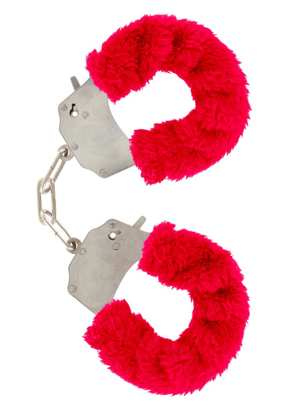 Beste vandaag nog: Furry Fun Cuffs by ToyJoy - bij Happytoys Sexshop: Toys for Feeling Happy & Easy 😊 - Rood - 10350 - RED