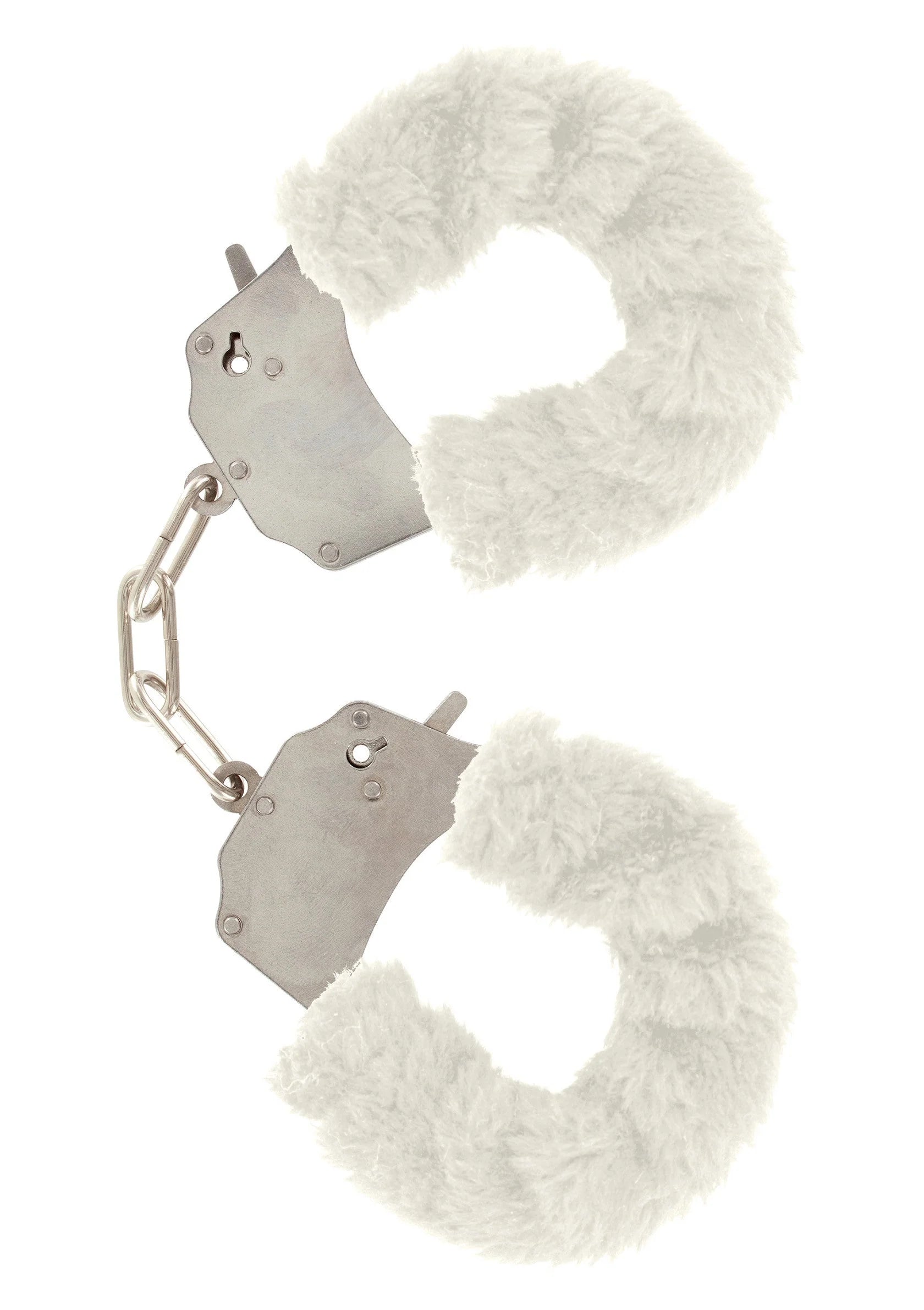 Beste vandaag nog: Furry Fun Cuffs by ToyJoy - bij Happytoys Sexshop: Toys for Feeling Happy & Easy 😊 - Wit - 10350 - WHITE