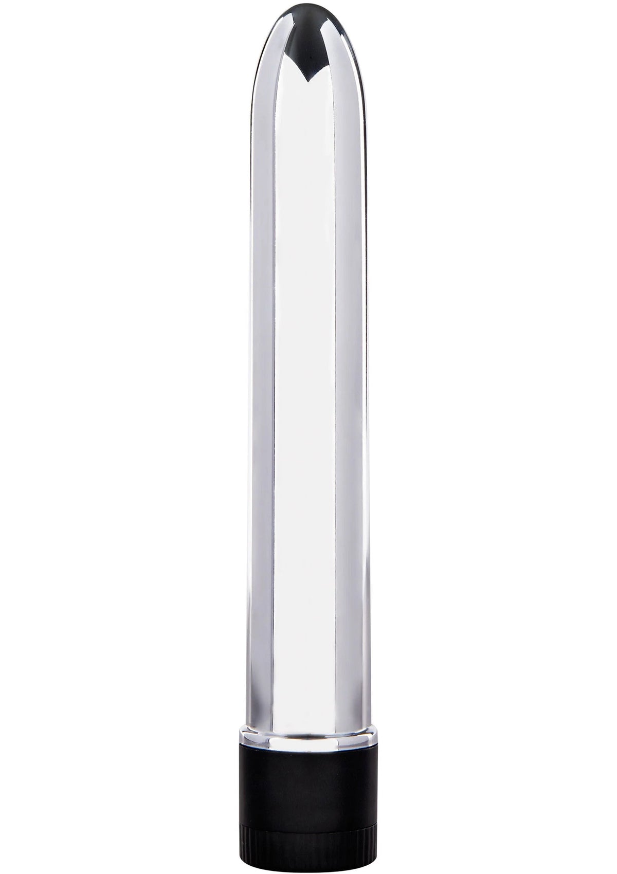 Beste vandaag nog: Retro Ultra Slimline Vibrator - bij Happytoys Sexshop: online sex shop for Feeling Happy & Easy 😊 - Default Title - 10367 - SILVER