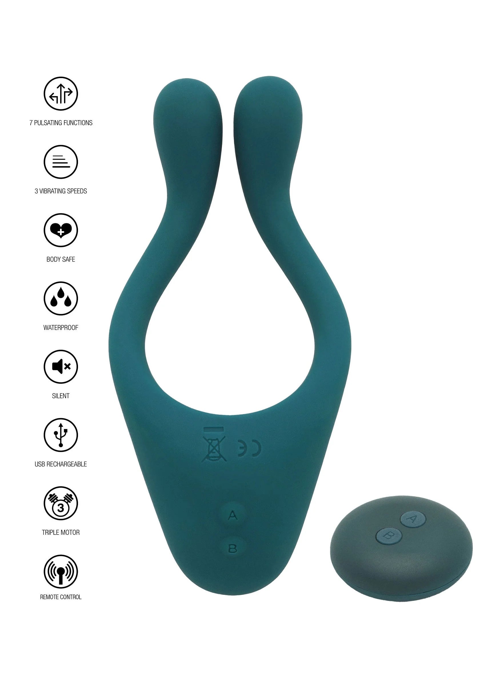 Beste vandaag nog: Icon 2 Superb Couples Massage - bij Happytoys Sexshop: online sex shop for Feeling Happy & Easy 😊