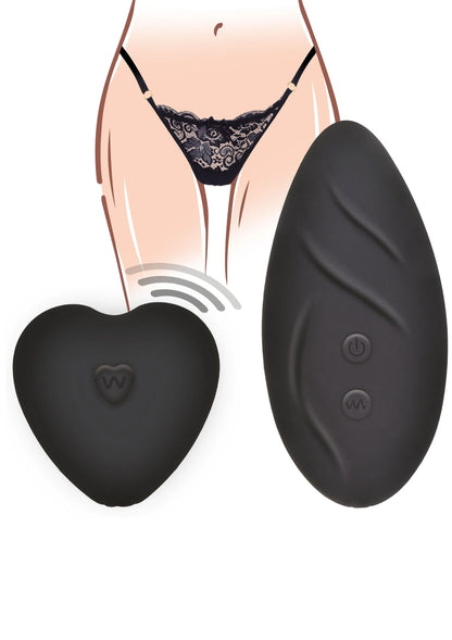 Bestel: Angel Panty Vibrator - bij Happytoys: de erotische sex webshop | liever Happy dan Easy ⭐⭐⭐⭐⭐ - Default Title - 10399 - BLACK