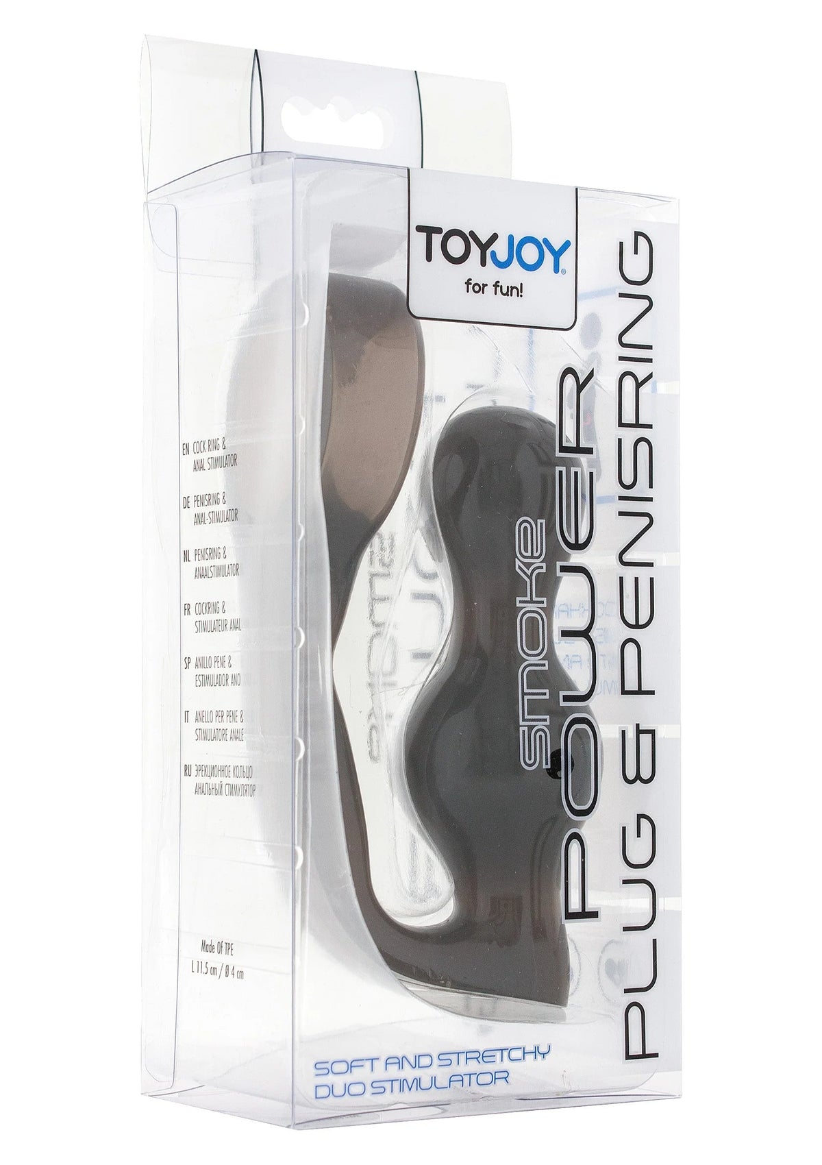 Beste vandaag nog: Manpower Power Plug & Penisring by ToyJoy - bij Happytoys Sexshop: online sex shop for Feeling Happy & Easy 😊