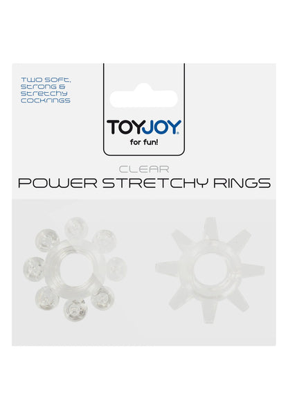 Bestel: Power Stretchy Rings 2 pcs - bij Happytoys: de erotische sex webshop | liever Happy dan Easy ⭐⭐⭐⭐⭐
