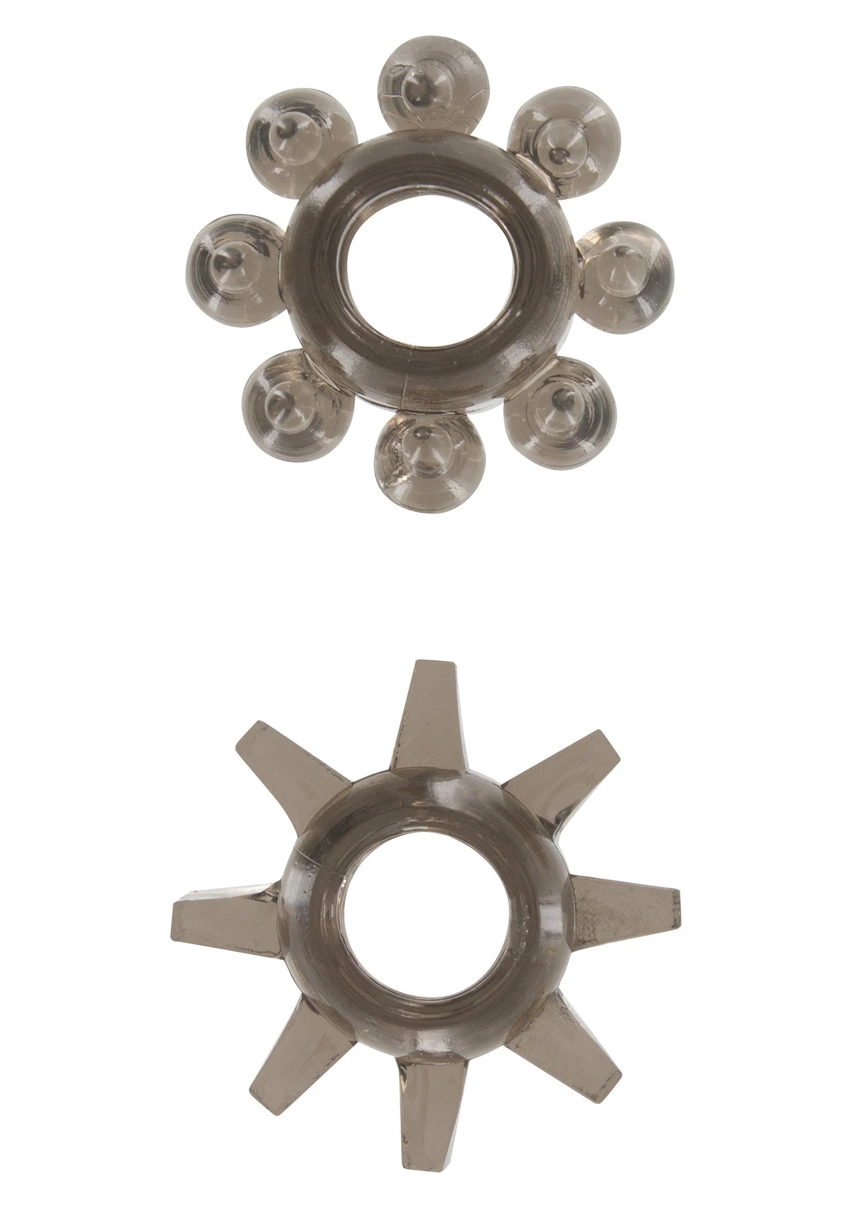 Bestel: Power Stretchy Rings 2 pcs - bij Happytoys: de erotische sex webshop | liever Happy dan Easy ⭐⭐⭐⭐⭐ - Default Title - 10459 - GREY