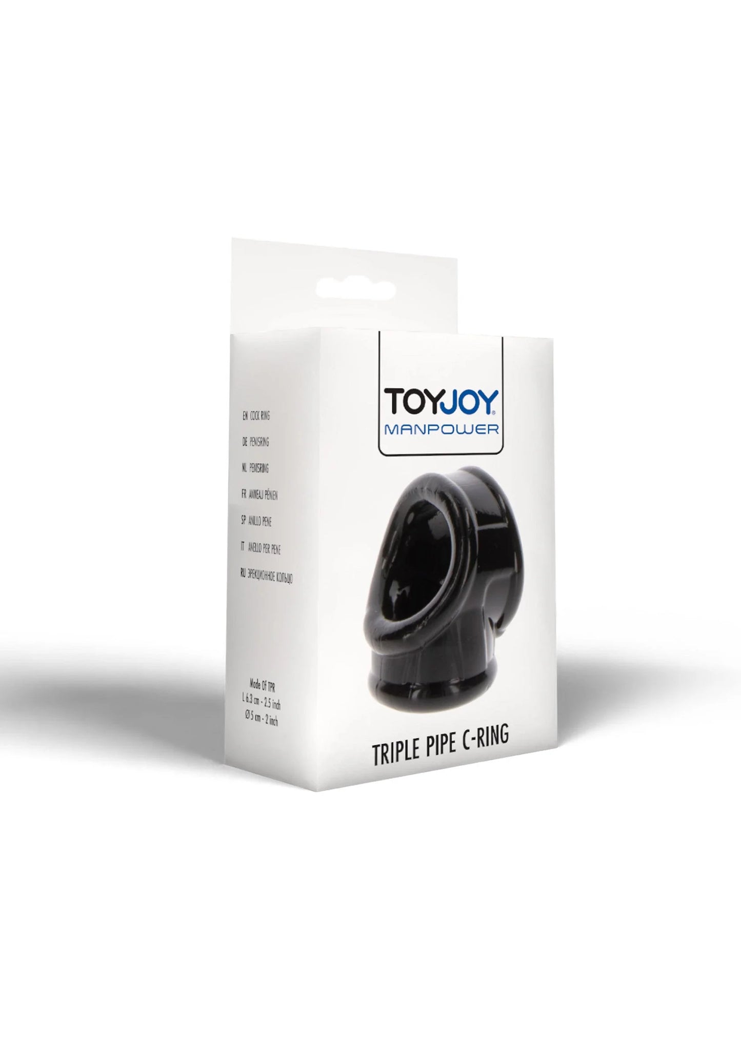 Bestel: Triple Pipe C - Ring - bij Happytoys: de erotische sex webshop | liever Happy dan Easy ⭐⭐⭐⭐⭐