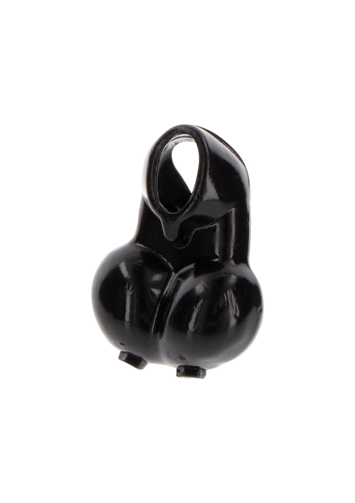 Beste vandaag nog: Penis Ring with Scrotum Holder by ToyJoy Manpower - bij Happytoys Sexshop: online sex shop for Feeling Happy & Easy 😊 - Default Title - 10472 - BLACK