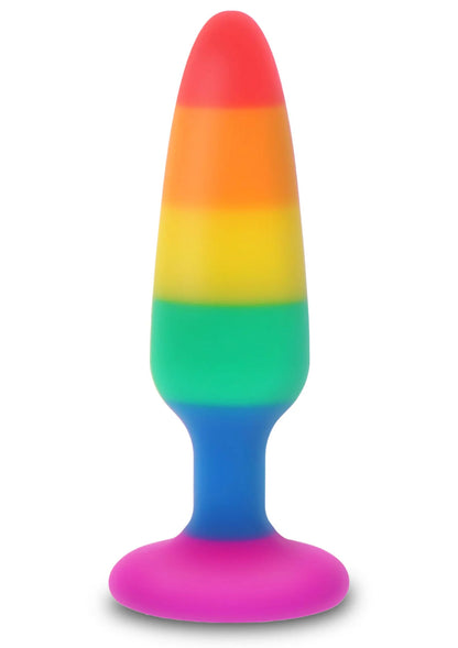Bestel: Twink Plug Medium - bij Happytoys: de erotische sex webshop | liever Happy dan Easy ⭐⭐⭐⭐⭐ - Default Title - 10550 - RAINBOW