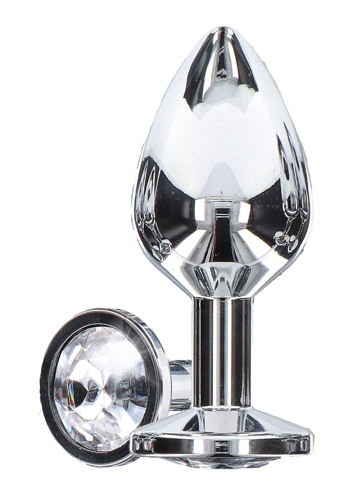 Beste vandaag nog: Starlight Booty Jewel Medium by ToyJoy Anal Play - bij Happytoys Sexshop: online sex shop for Feeling Happy & Easy 😊 - Default Title - 10571 - SILVER