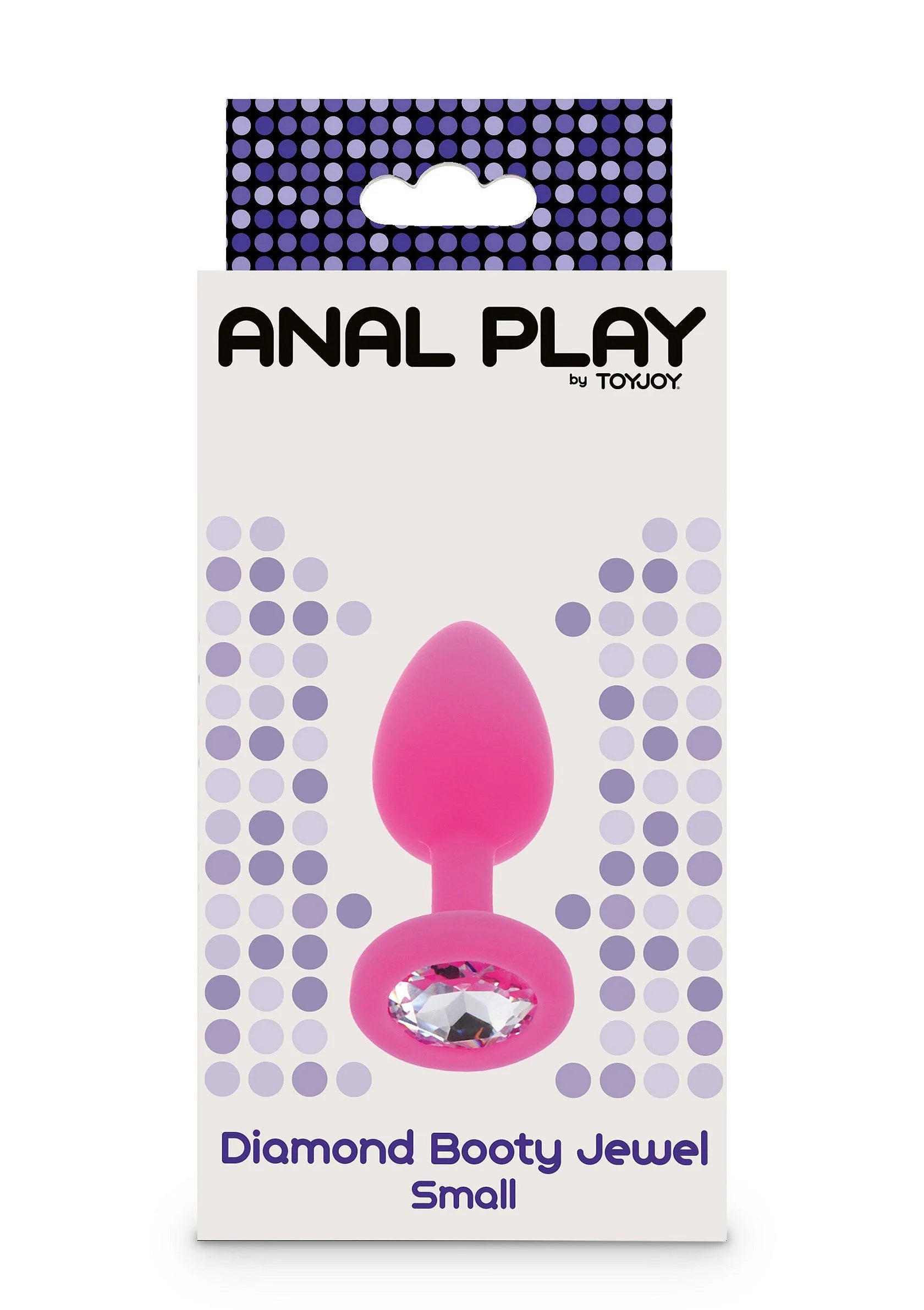 Verpakking van Diamond Booty Jewel Small met roze anale plug