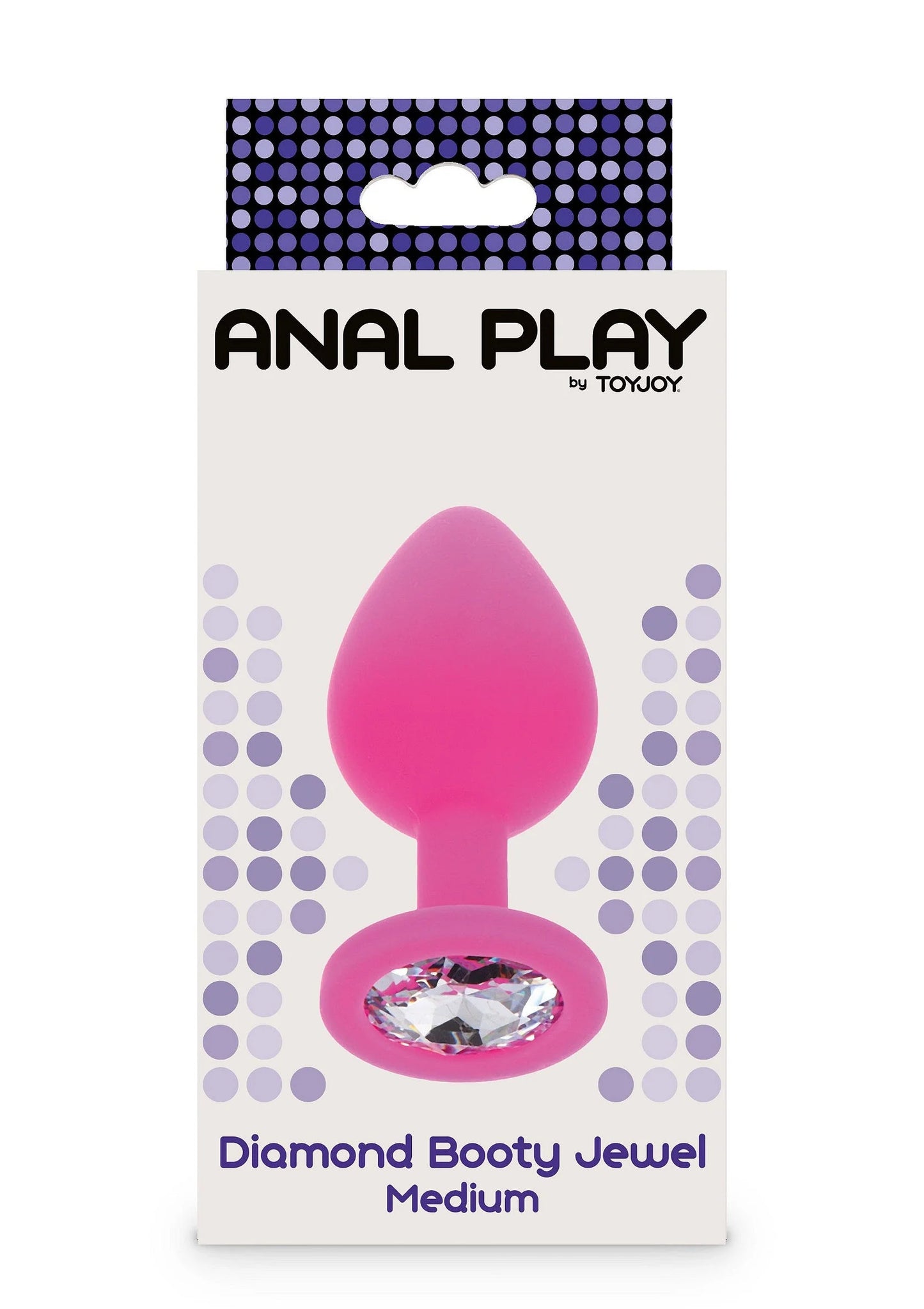 Bestel: Diamond Booty Jewel Medium - bij Happytoys: de erotische sex webshop | liever Happy dan Easy ⭐⭐⭐⭐⭐