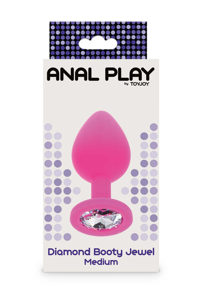 Bestel: Diamond Booty Jewel Medium - bij Happytoys: de erotische sex webshop | liever Happy dan Easy ⭐⭐⭐⭐⭐