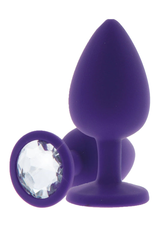Bestel: Diamond Booty Jewel Medium - bij Happytoys: de erotische sex webshop | liever Happy dan Easy ⭐⭐⭐⭐⭐ - Default Title - 10574 - PURPLE