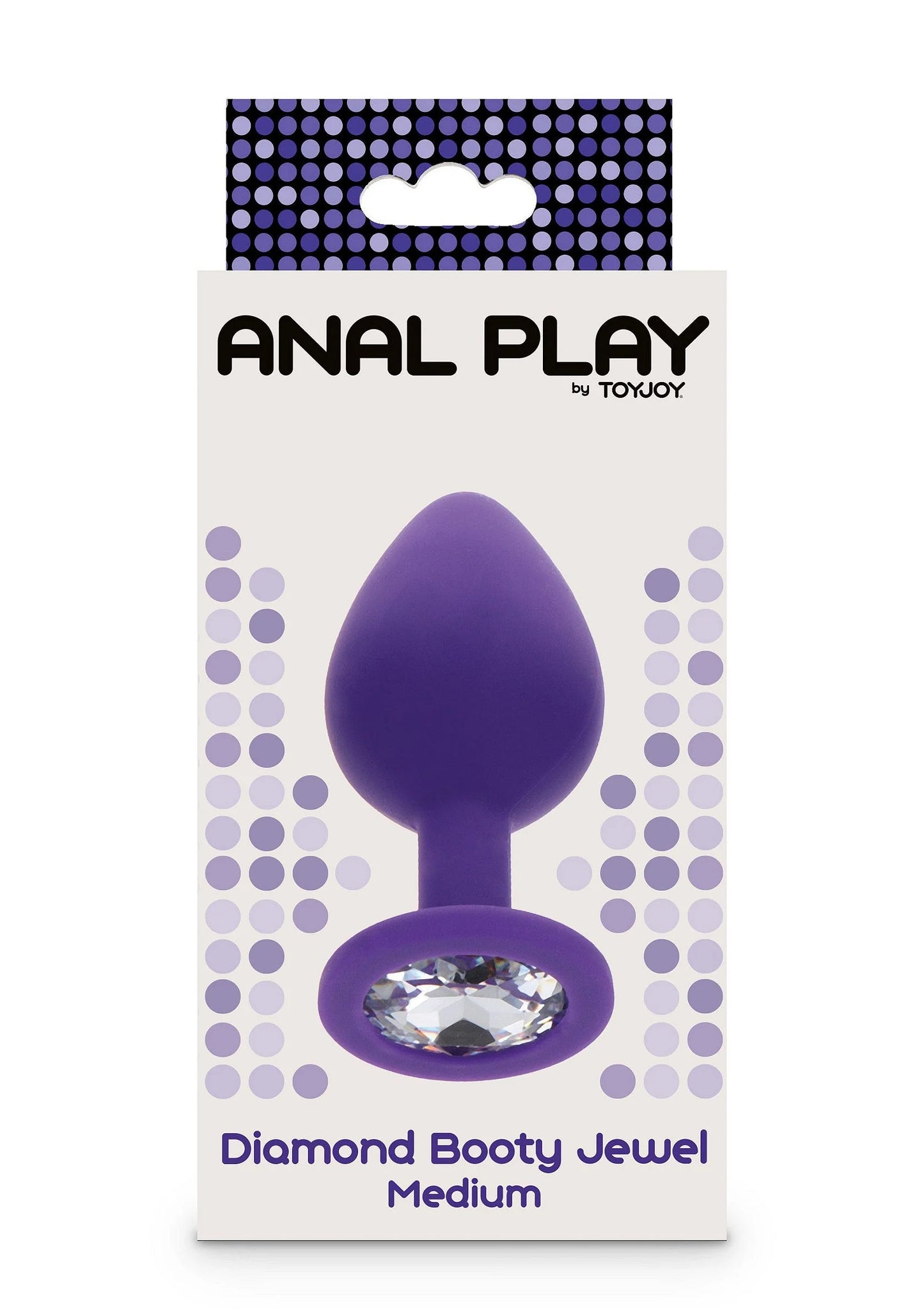 Bestel: Diamond Booty Jewel Medium - bij Happytoys: de erotische sex webshop | liever Happy dan Easy ⭐⭐⭐⭐⭐