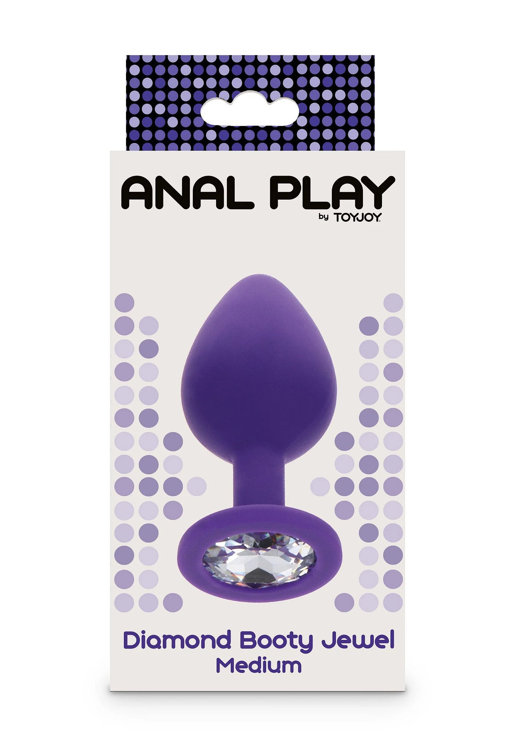 Bestel: Diamond Booty Jewel Medium - bij Happytoys: de erotische sex webshop | liever Happy dan Easy ⭐⭐⭐⭐⭐