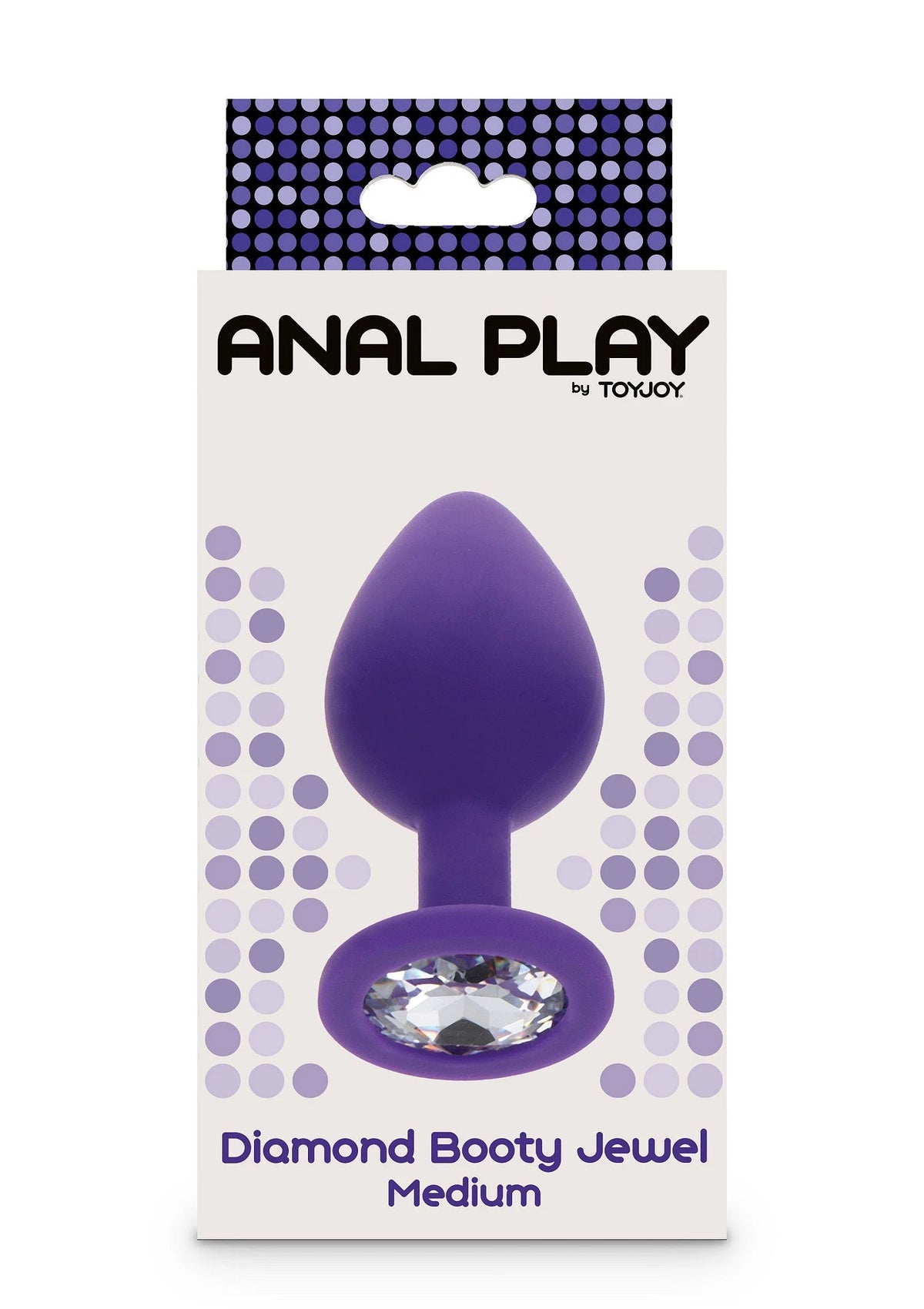 Bestel: Diamond Booty Jewel Medium - bij Happytoys: de erotische sex webshop | liever Happy dan Easy ⭐⭐⭐⭐⭐