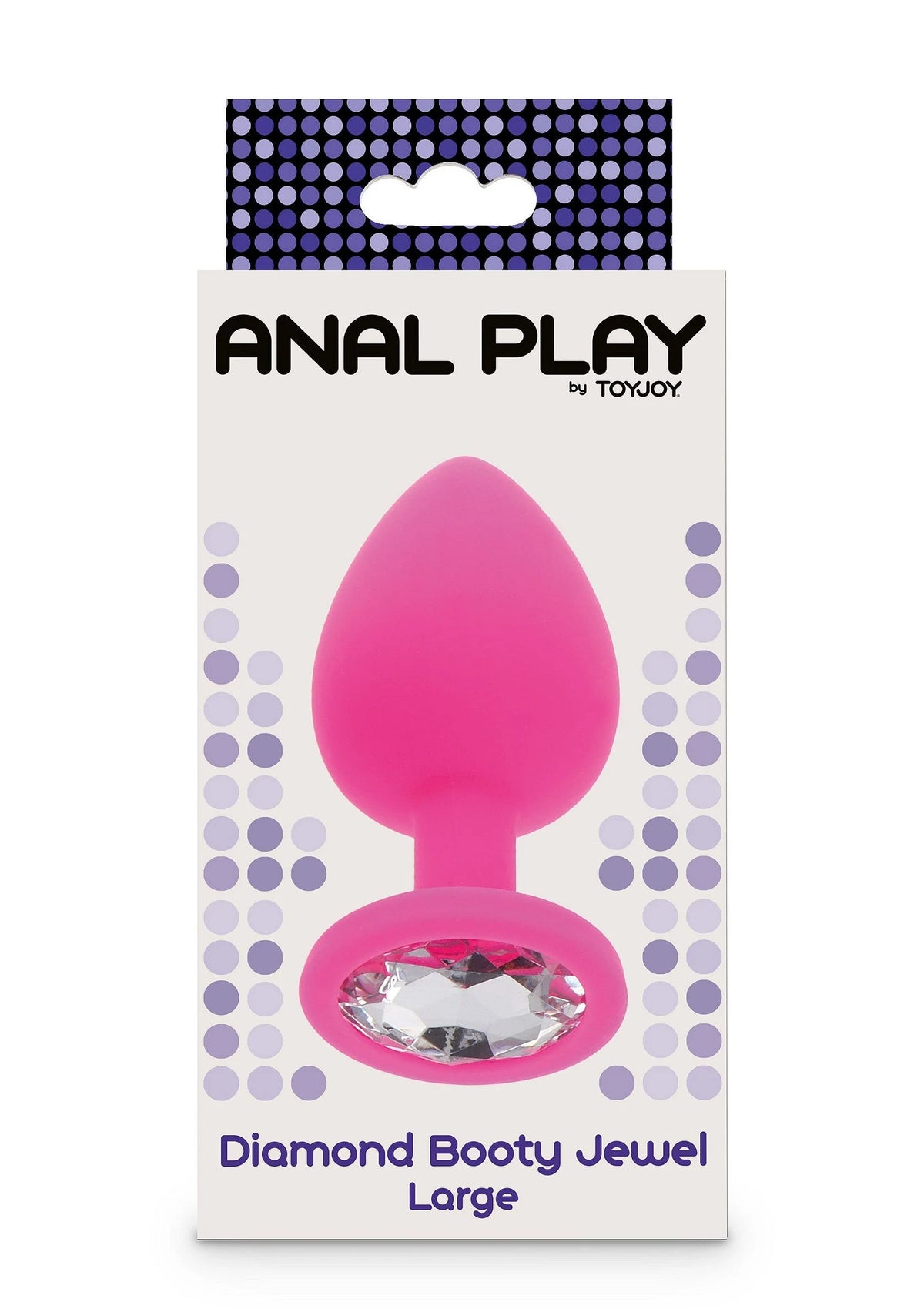 Bestel: Diamond Booty Jewel Large - bij Happytoys: de erotische sex webshop | liever Happy dan Easy ⭐⭐⭐⭐⭐