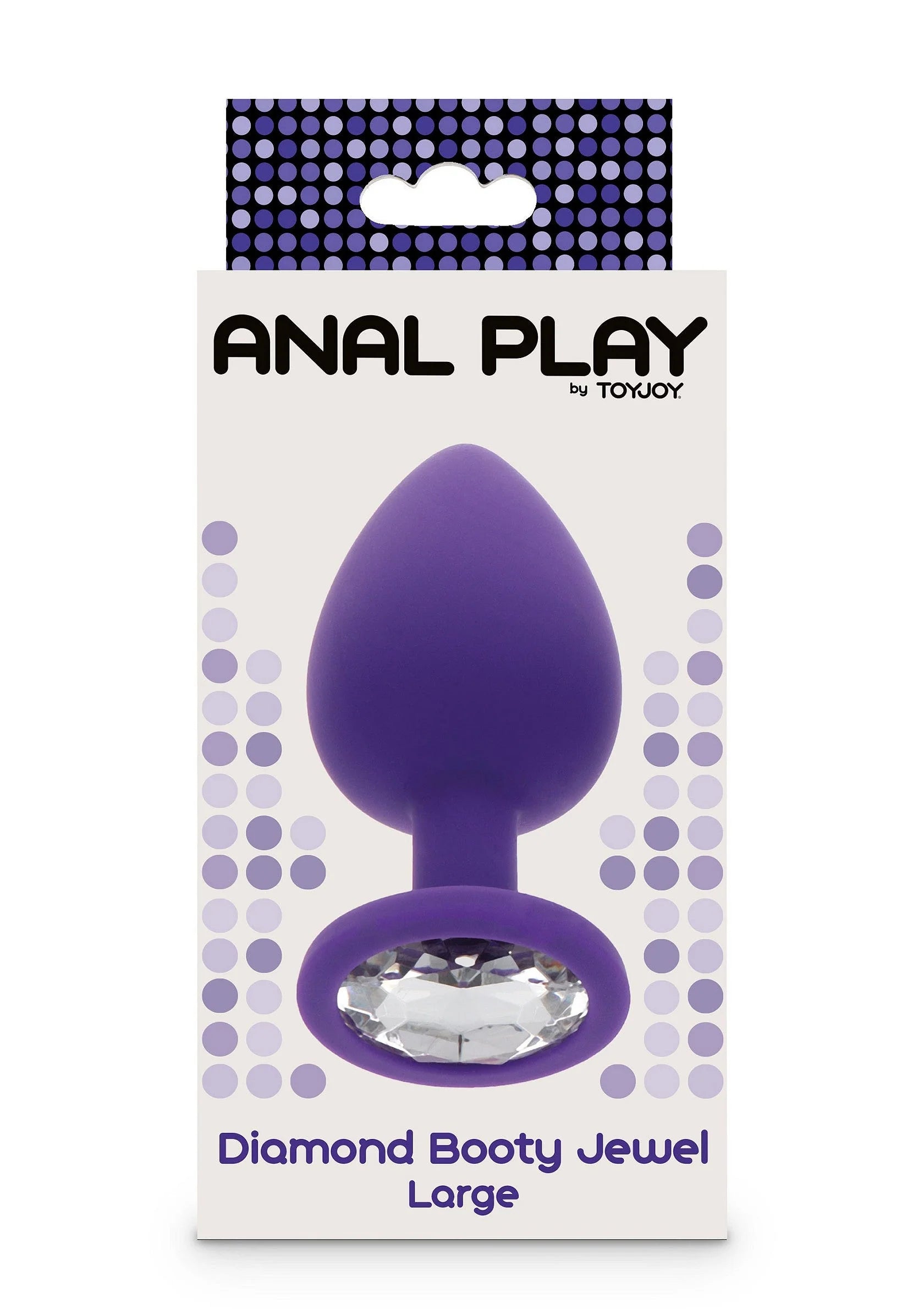 Bestel: Diamond Booty Jewel Large - bij Happytoys: de erotische sex webshop | liever Happy dan Easy ⭐⭐⭐⭐⭐