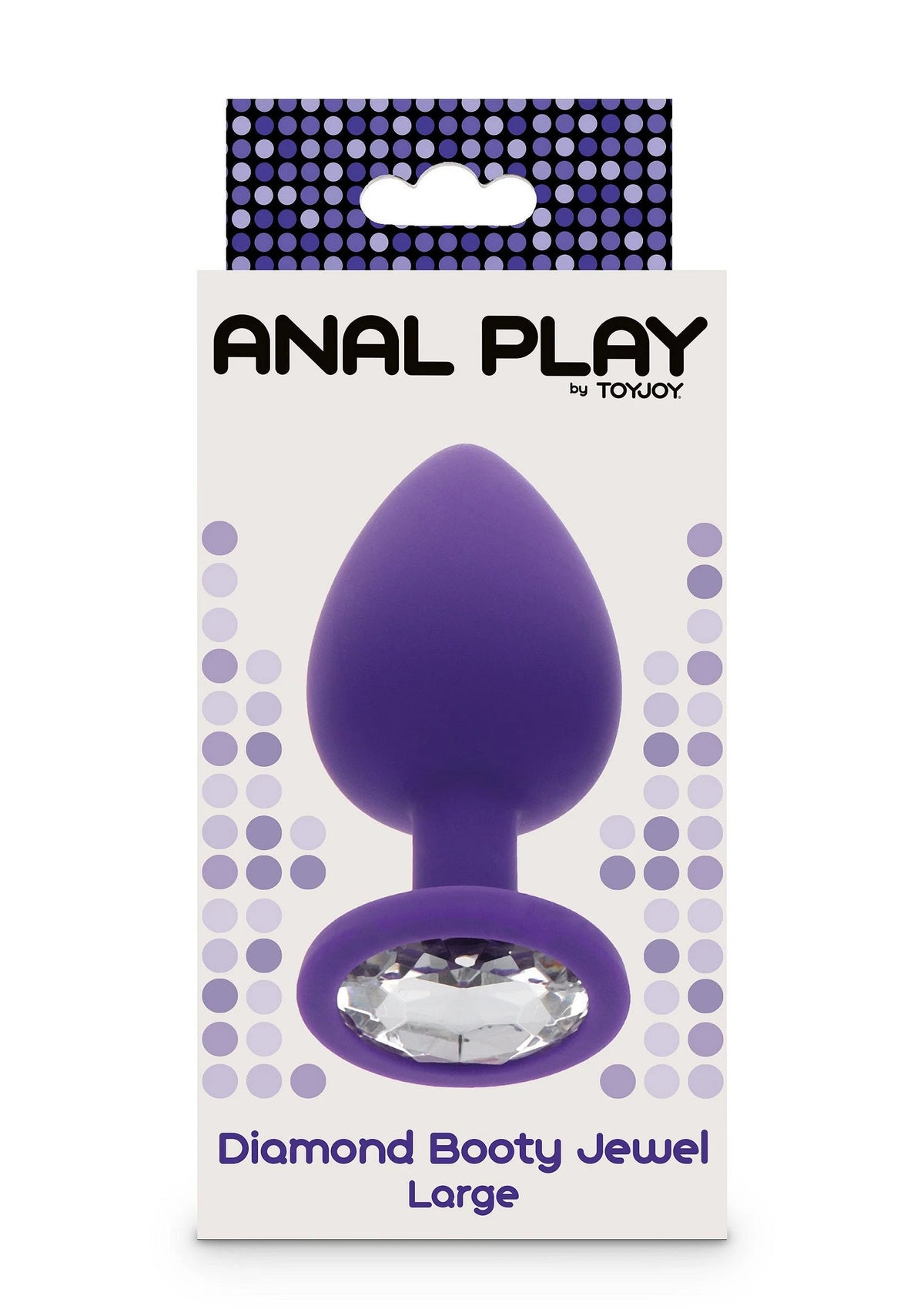 Bestel: Diamond Booty Jewel Large - bij Happytoys: de erotische sex webshop | liever Happy dan Easy ⭐⭐⭐⭐⭐
