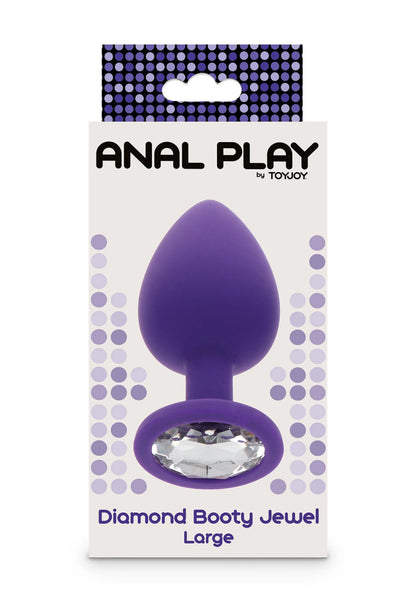 Bestel: Diamond Booty Jewel Large - bij Happytoys: de erotische sex webshop | liever Happy dan Easy ⭐⭐⭐⭐⭐