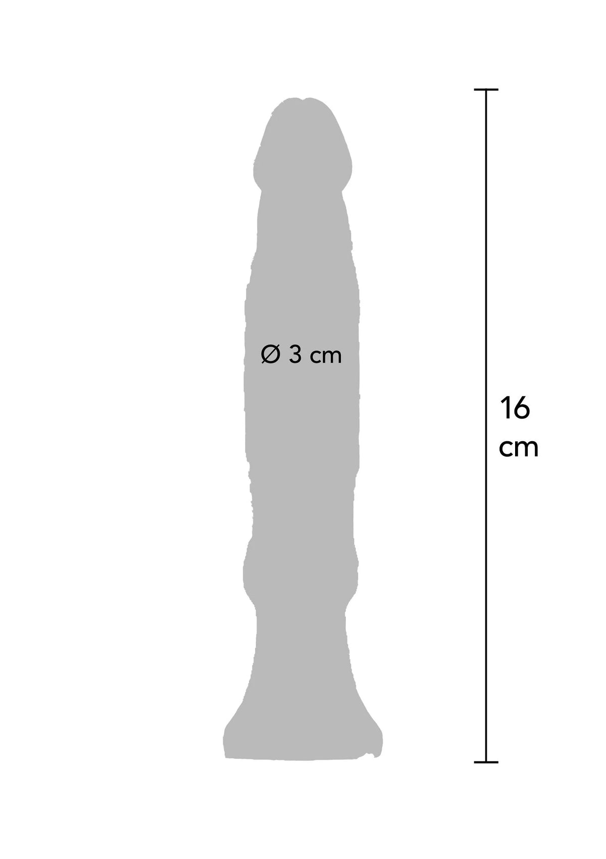 Beste vandaag nog: Anal Starter 16 cm by ToyJoy - bij Happytoys Sexshop: Toys for Feeling Happy & Easy 😊
