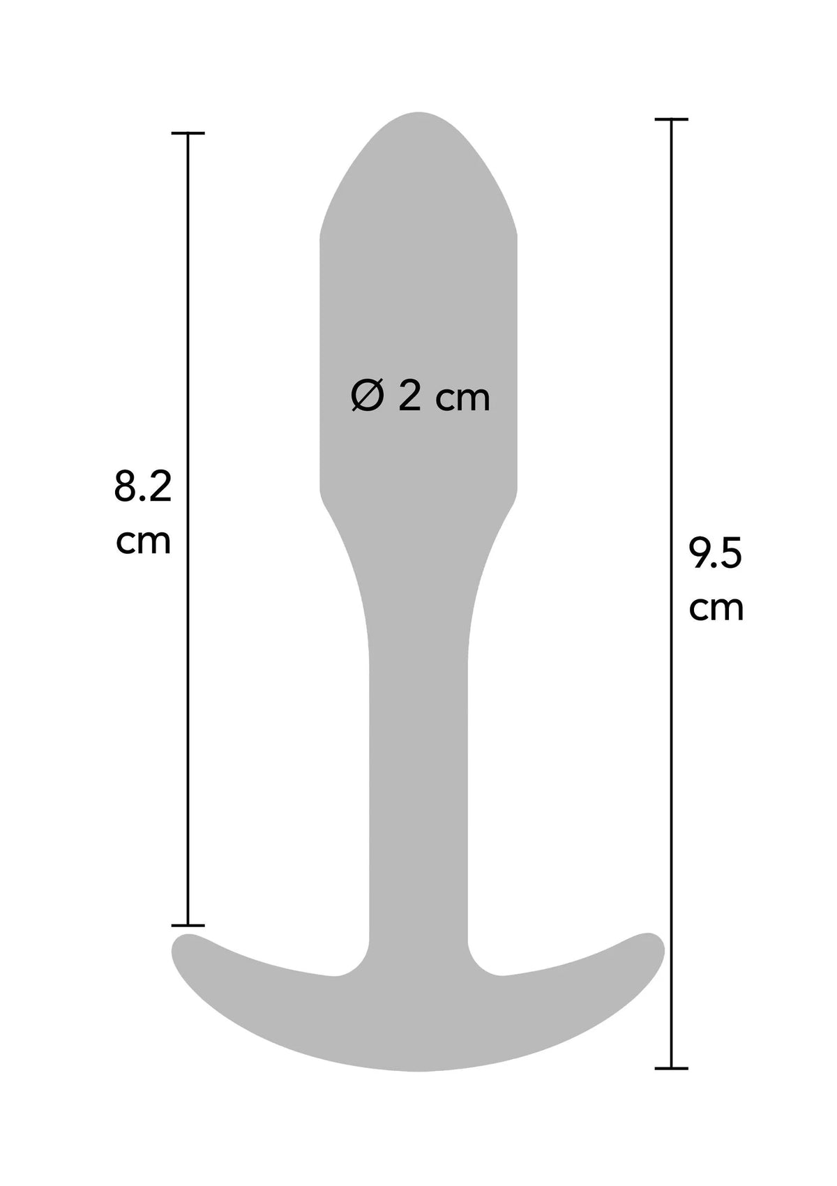 Beste vandaag nog: Anal Play Smooth Anal Plug by ToyJoy - bij Happytoys