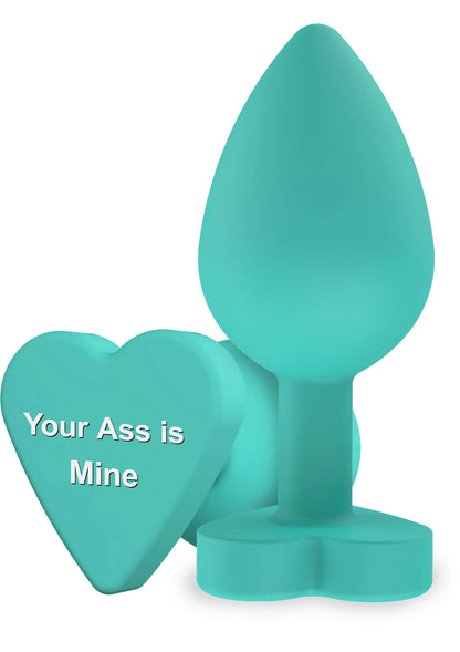 Beste vandaag nog: Your Ass Is Mine Buttplug by ToyJoy - bij Happytoys Sexshop: Toys for Feeling Happy & Easy 😊 - Default Title - 10585 - GREEN